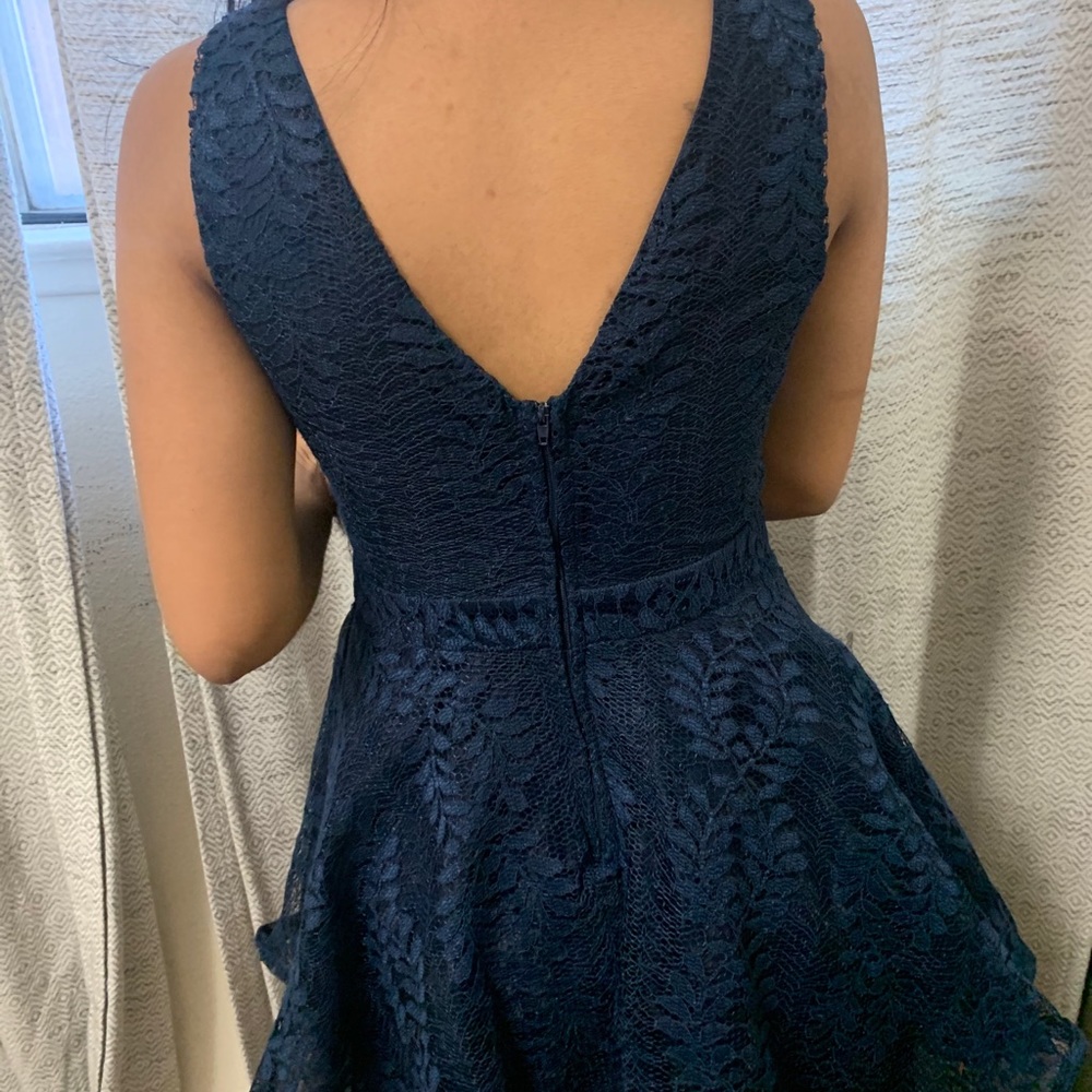 Blue dress